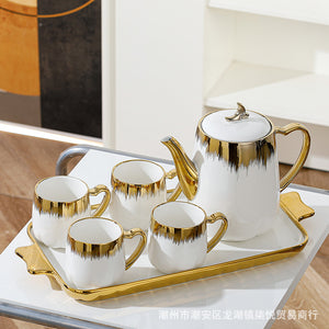 Light luxury kettle cup set